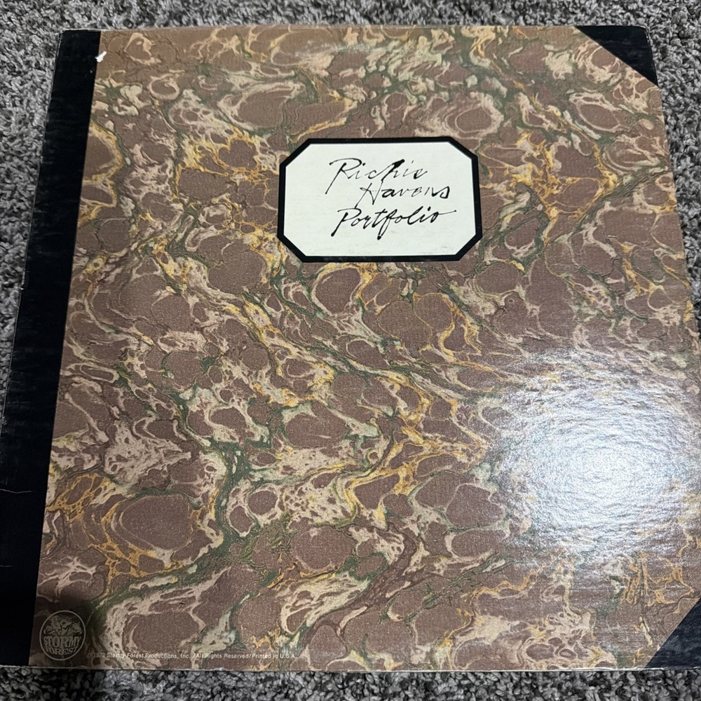Richie Havens Portfolio 1973 Vinyl LP Stormy Forest SFS-6013 Gatefold